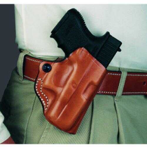 Desantis 019 Mini Scabbard Belt Holster Right Hand Black S&W M&P22 Compact Leather 019BA3Az0